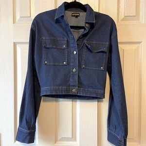 Cropped Denim Jacket